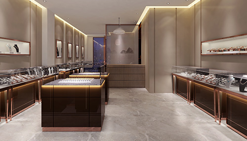 優質的珠寶展示柜臺“4”要素