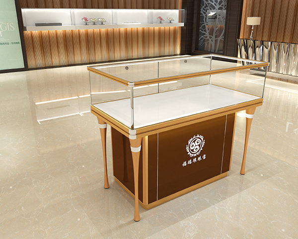 珠寶玉器展示柜臺(tái)U款-包邊