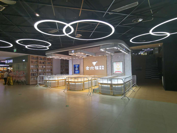 珠寶展示柜臺(tái),鴻鈦珠寶展柜廠(chǎng)家,定制珠寶展柜