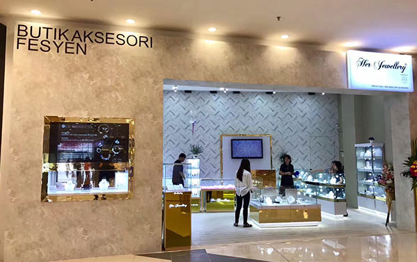 黃金珠寶展柜設(shè)計(jì)